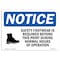 Signmission OSHA Sign, Footwear Is Required With Symbol, 14in X 10in Rigid Plastic, 14" W, 10" H, Landscape OS-NS-P-1014-L-18146 - alternate 1